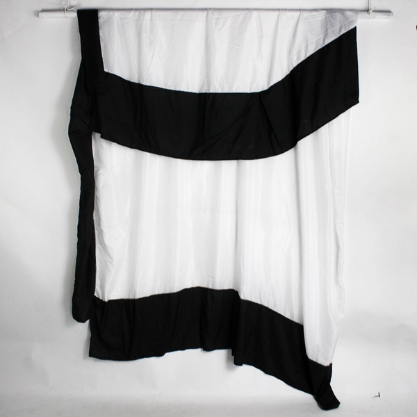 Chic Home Design Black Double/Full Bed Skirt