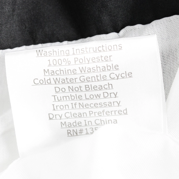 Chic Home Design Black Double/Full Bed Skirt