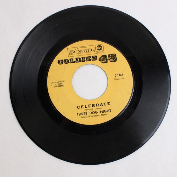Three Dog Night Celebrate Eli's Coming 45 RPM 1969 D-1442