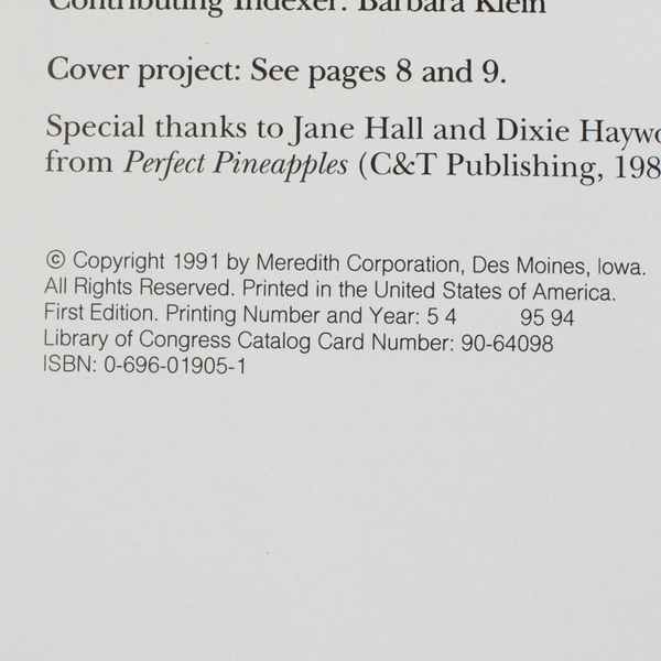 Better Homes and Gardens America's Heritage Quilts 1991 Hardcover Dust Jacket