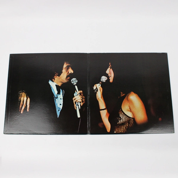 Sonny & Cher Live 1971 LP Album Kapp Records Gatefold KS 3654