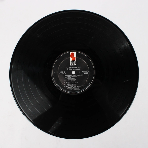 A I’ll Remember You Roger Williams Zorba Dulcinea Honey Vintage Vinyl KL 1470