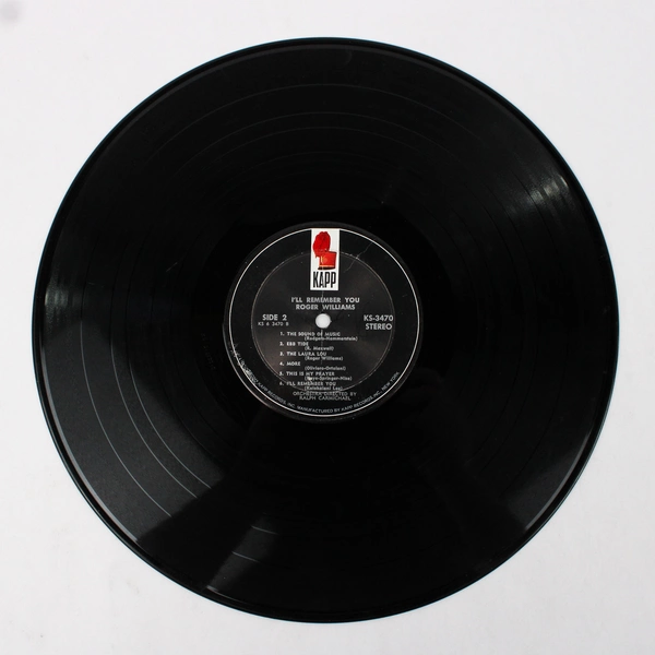 A I’ll Remember You Roger Williams Zorba Dulcinea Honey Vintage Vinyl KL 1470