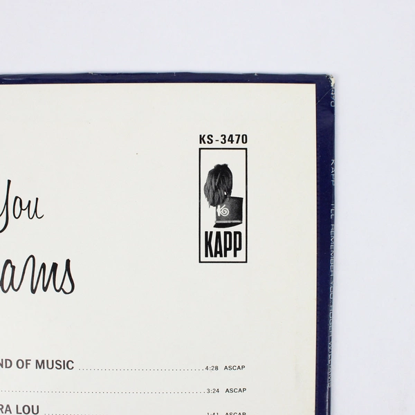 A I’ll Remember You Roger Williams Zorba Dulcinea Honey Vintage Vinyl KL 1470