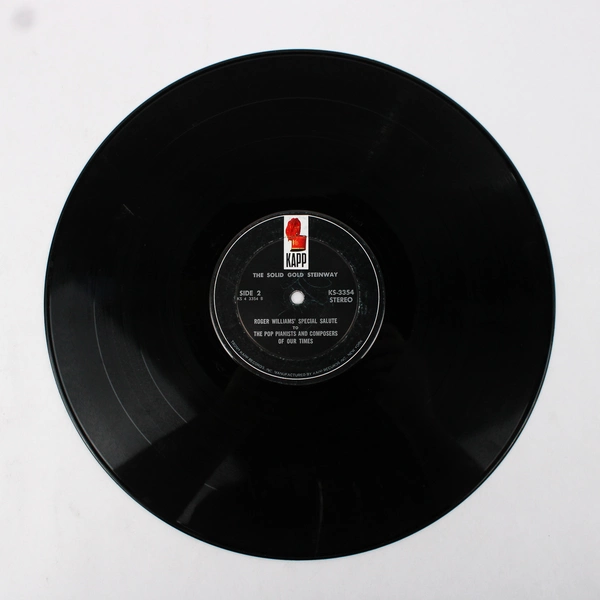 Roger Williams The Solid Gold Steinway Vinyl Record LP Vintage 1964 Jazz