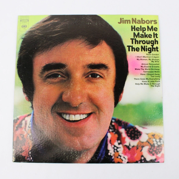 Jim Nabors Help Me Make It Through The Night LP 33 RPM Columbia Records