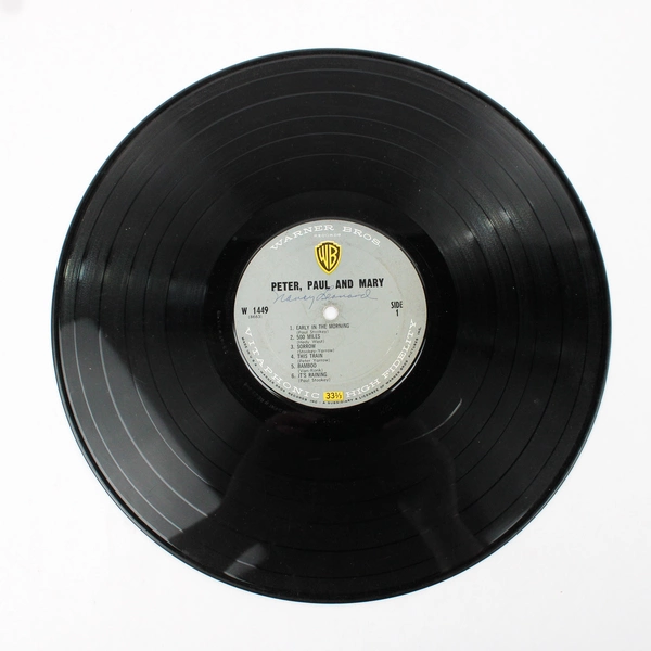1962 Peter Paul and Mary Self Titled Vinyl LP Warner Bros