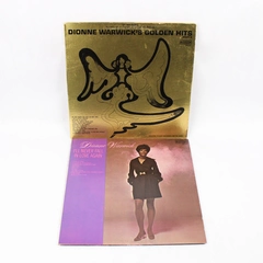 Lot of 2 Dionne Warwick I'll Never Fall In Love Again Golden Hits Vinyl Records