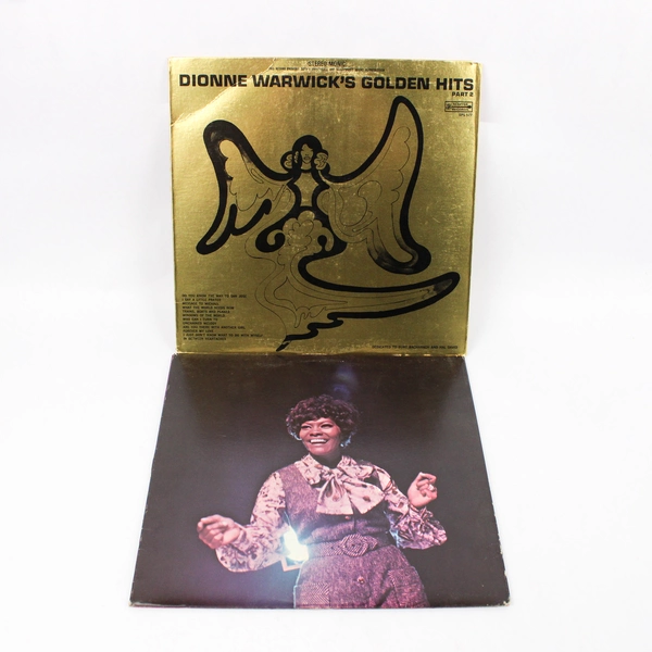 Lot of 2 Dionne Warwick I'll Never Fall In Love Again Golden Hits Vinyl Records