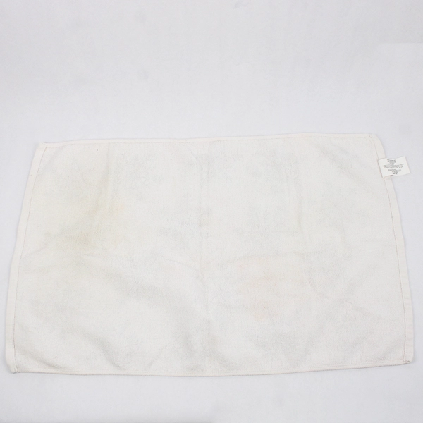 Lot Of 2 Matching St. Nicholas Square Dish Towels White Snowflakes 16" x 25"