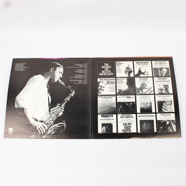 The World of Boots Randolph - A 1971 Double Vinyl LP Album - Monument Records