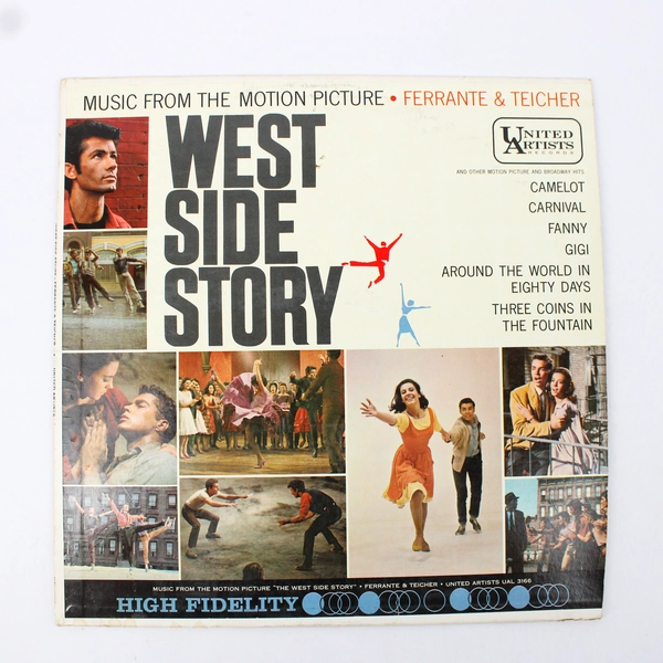 Ferrante & Teicher West Side Story 1961 Vintage United Artists Vinyl Record