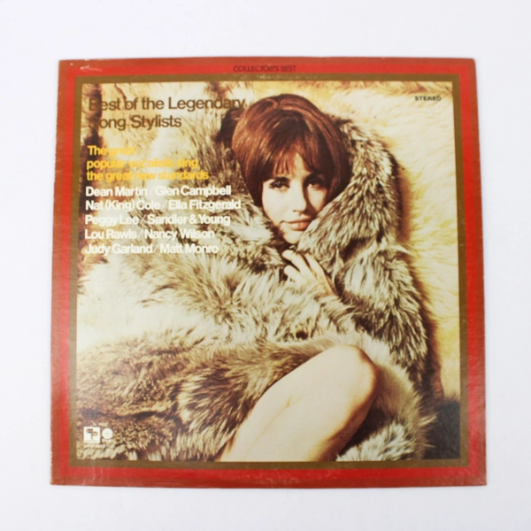 Best of the Legendary Song Stylists Vinyl Jazz Record Album LP