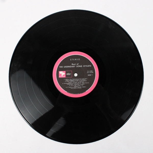 Best of the Legendary Song Stylists Vinyl Jazz Record Album LP