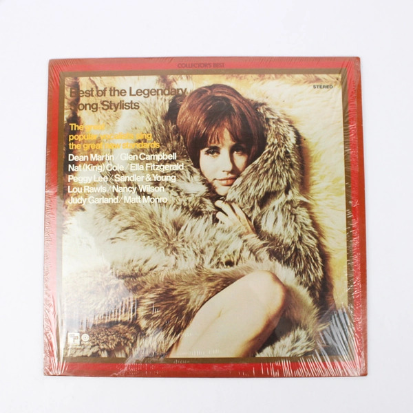 Best of the Legendary Song Stylists Vinyl Record Jazz LP