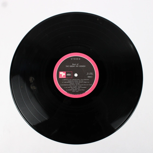 Collector's Best Peggy Lee & The Letterman Vinyl 12" Classic Hit Songs LP