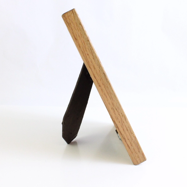 Mixed Lot of 4 Desk Top and Wall Hanging Wooden Photo