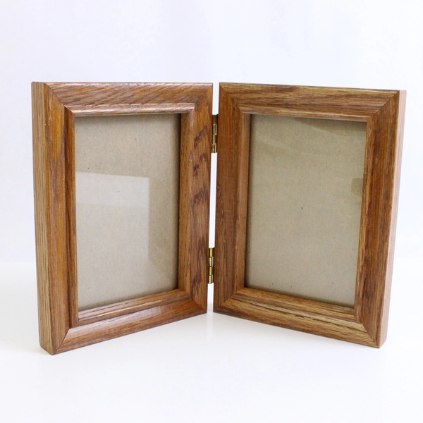 Mixed Lot of 4 Desk Top and Wall Hanging Wooden Photo