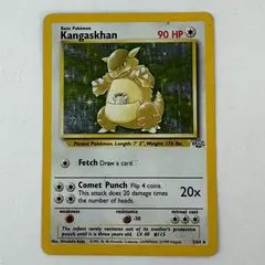 Kangaskhan Holo Pokemon Card Jungle Set 5/64 WOTC 1999 Vintage LP Collectible