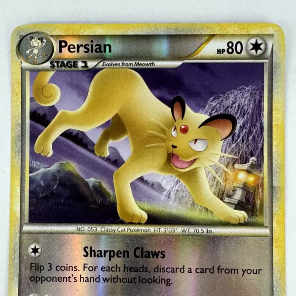 Persian 27/123 HGSS HeartGold Soulsilver Common Pokémon NM