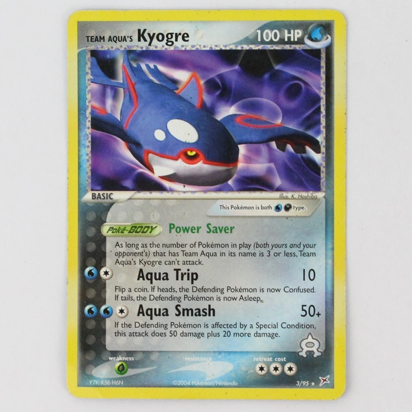 Team Aqua's Kyogre EX Team Magma vs Team Aqua 003/095 Mint Pokémon Card