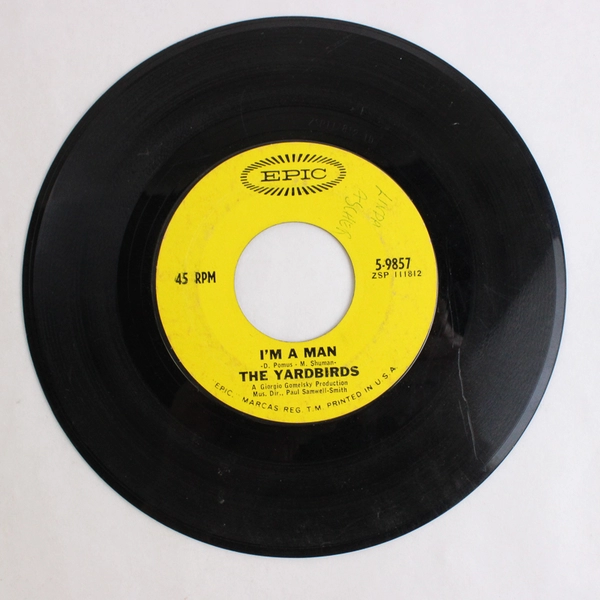 The Yardbirds I'm a Man Still I'm Sad Vinyl 7" 45RPM 1965 Epic 5-9857