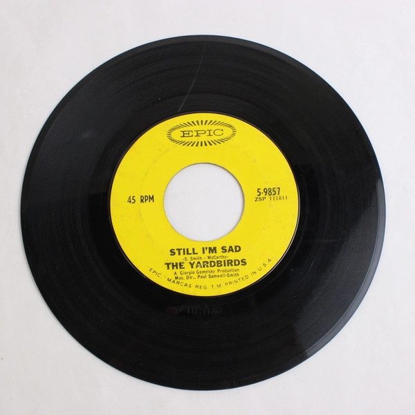 The Yardbirds I'm a Man Still I'm Sad Vinyl 7" 45RPM 1965 Epic 5-9857