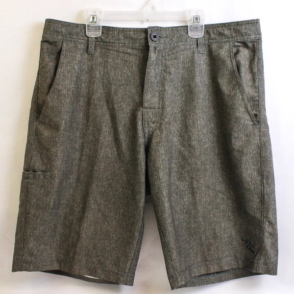 Hybrid Collection Men's Gray Swimming Trunks Size 34