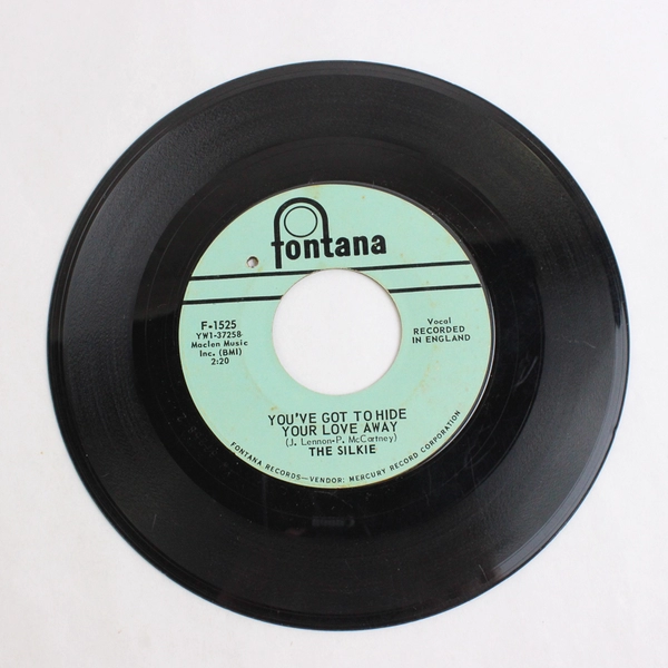 The Silkie You've Got To Hide Your Love Away City Winds Fontana F-1525 45RPM