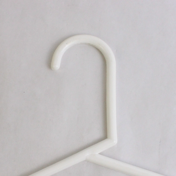 Lot of 10 Opaque White Shirts and Bottoms Clothes Hangers