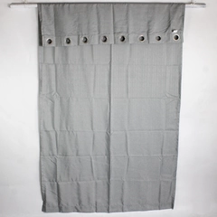 Exclusive Home Loha Dove Gray Grommet Top Curtain Panel 54" x 96"