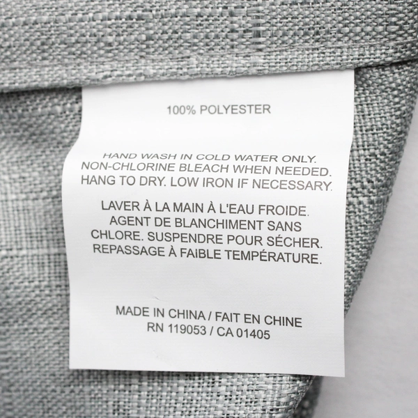 Exclusive Home Loha Dove Gray Grommet Top Curtain Panel 54" x 96"