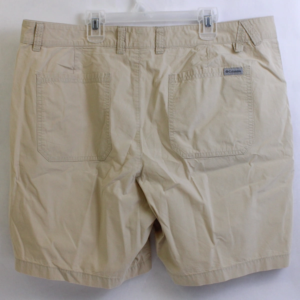 Columbia Khaki Cargo Shorts Tan Durable Outdoor Wear Men's Size 36