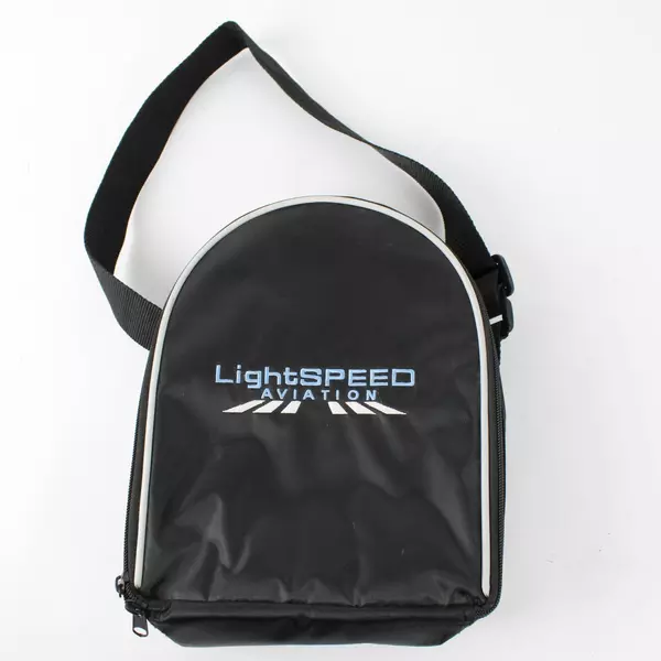 Lightspeed Aviation Headset Carry Bag Compact Lightweight Pre-Owned Case