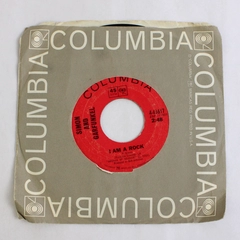 I am a Rock Flowers Never Bend Simon and Garfunkel 45 RPM Record 4-43617