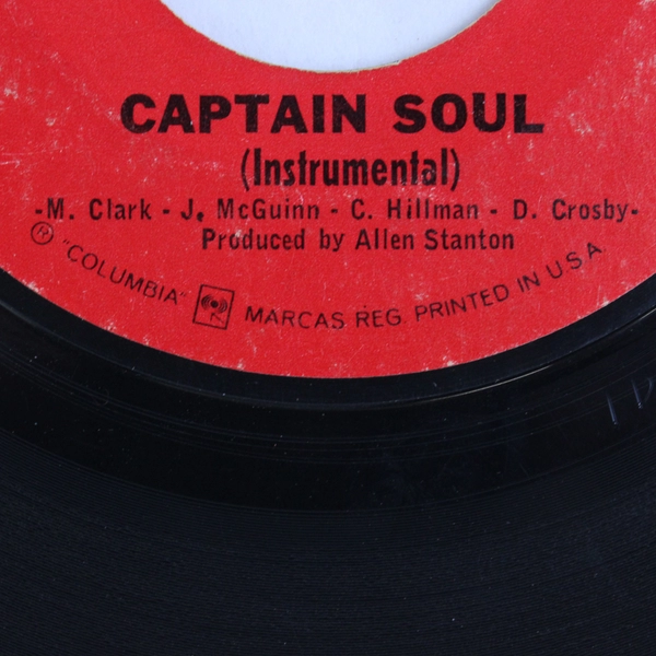 The Byrds 5 D Fifth Dimension Captain Soul 45 RPM 7" Record Columbia