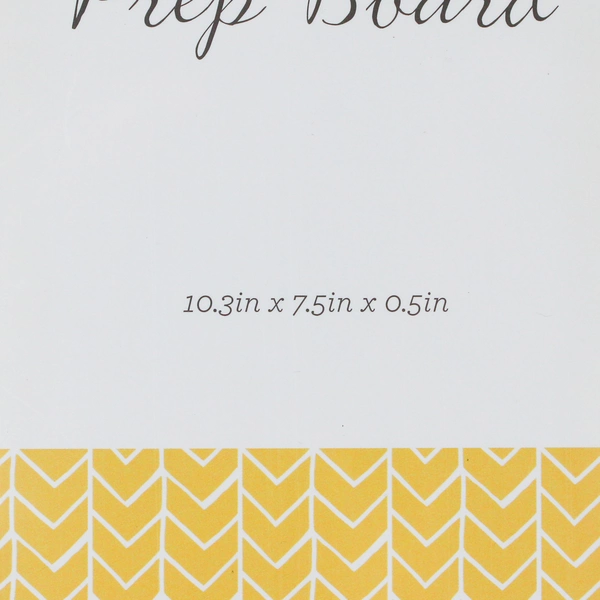 Grove Collaborative Solid Bamboo Prep Board 10.3" x 7.5" x 0.5"