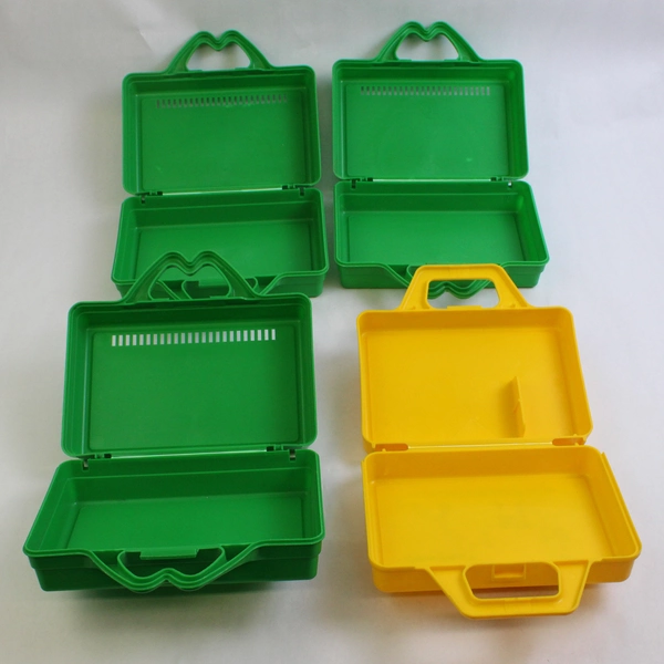 Lot of 4 Vintage McDonald's Happy Meal On the Go Lunch Box Pencil Cases 1980s
