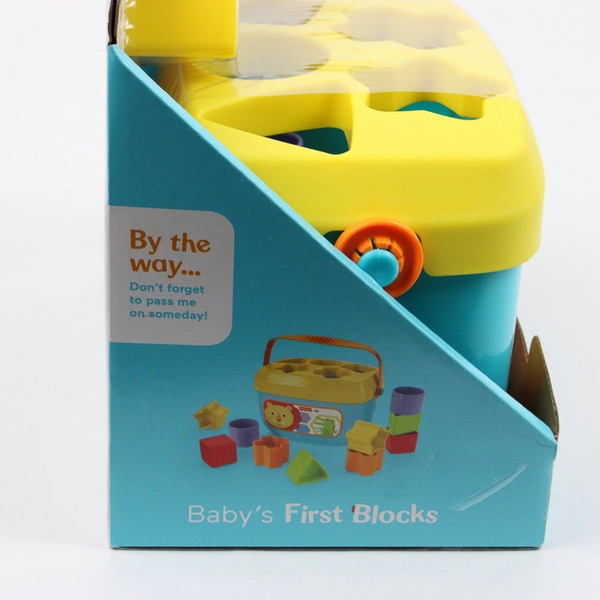 Fisher-Price Baby's First Blocks Kid's Toy New