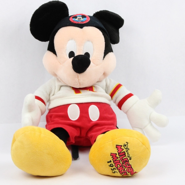 Disney Milestone Mickey 1955 Plush Toy Mickey Mouse Club 20" Stuffed Animal Doll