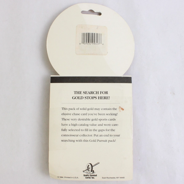 1994 Topps Gold Cards Store Rack Pack