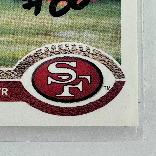 Jerry Rice 1991 Upper Deck Signed Card BAS Beckett Auto 49ers Raiders