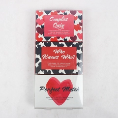 Professor Puzzle Pack Of Three Couples Quiz Cards Who Knows Who Perfect Match