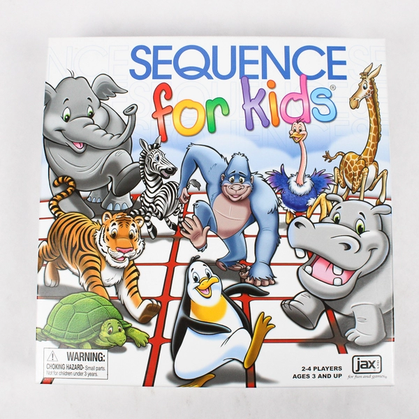 Sequence for Kids The No Reading Required Strategy Board Game Jax & Goliath