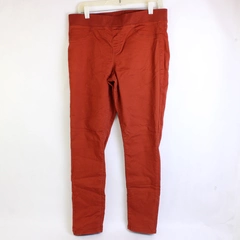 No Boundaries Burnt Orange Tapered Leg Stretchy Waist Pants Women's Large