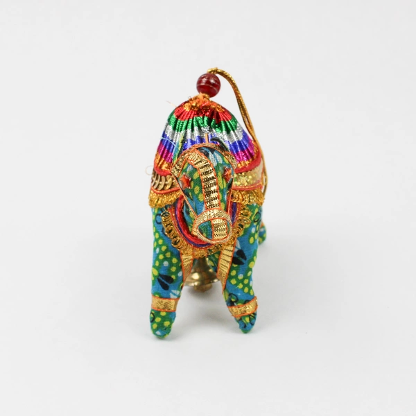 Colorful Camel Christmas Ornament with Bell