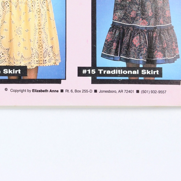 Sassy Lady Bandana Fashions by Elizabeth Anne #901 With Full Size Patterns