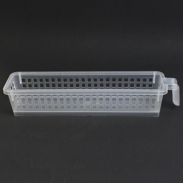 5 Clear Pantry Organizer Bins Plastic Storage Containers with Handle for Kitchen