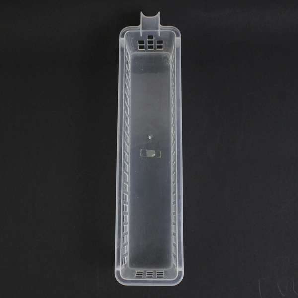 5 Clear Pantry Organizer Bins Plastic Storage Containers with Handle for Kitchen