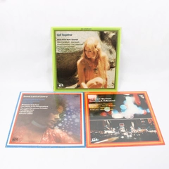 Lot of 3 Collector's Best Vinyl Records Get Together Sweet Land of Liberty Hits